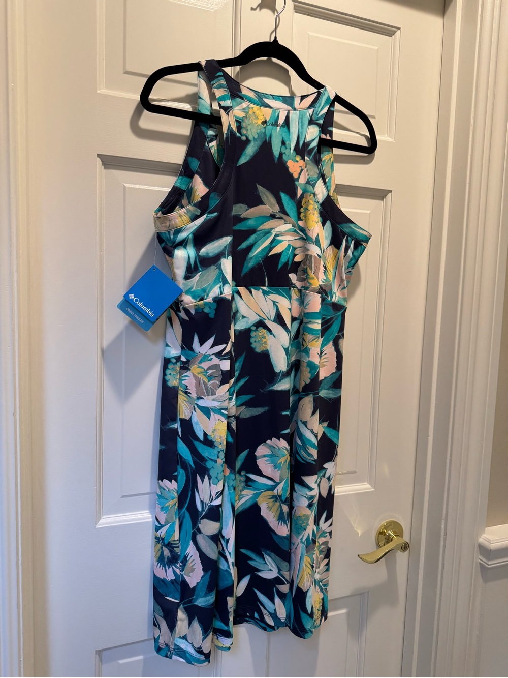 Columbia Navy Floral Racerback Sundress - Picture 4 of 4